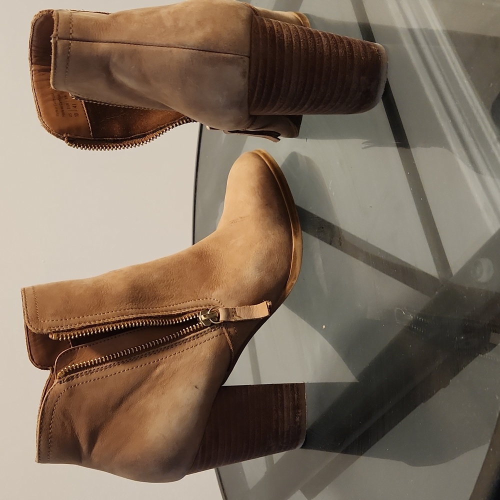 Ankle boots, nubuck, in good condition